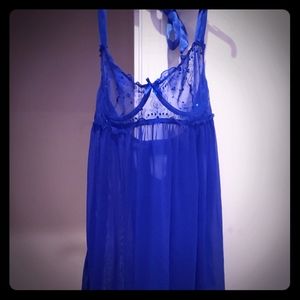 Dreamgirl sequined babydoll